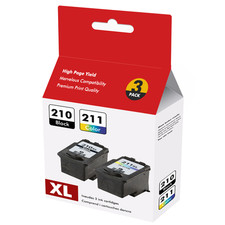 Ink Cartridges for Canon PG-210XL CL-211XL PIXMA MP250 MP280 MP495 MX410 340 Lot picture