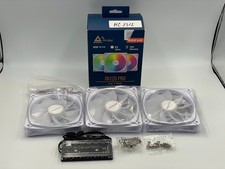 Montech RX120 PRO RGB Rifle Bearing 120mm Case Fan - White (3 Pack) picture