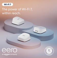 Eero 7 Dual-Band Mesh Wi-Fi 7 System (3-pack) - New-Sealed-MSRP $349.99 picture