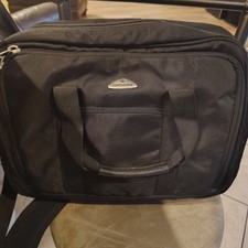Black Samsonite Computer Bag Soft Shell Travel Case picture
