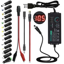 Universal Power Supply 3V~24V 3A 72W Adjustable Variable 3~24V3A72W, balck  picture