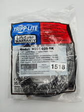 Tripp Lite Cat6 Gigabit Snagless Molded Patch Cable (RJ45 M/M), N201-025-BK,25ft picture