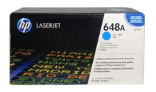 HP 648A/CE261A Cyan Toner Cartridge for Color LaserJet CP4025/CP4525/CM4540 picture