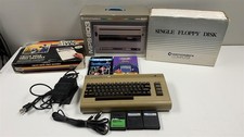 Commodore 64 Lot 1541 Floppy Drive MPS 803 Printer Super Sketch Games C64 picture
