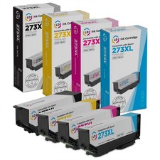 LD Replacement for Epson 273XL T273XL Set of 4 HY Black Cyan Magenta Yellow picture
