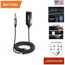 UGREEN Aux to Bluetooth 5.4 Adapter 3.5mm Bluetooth Receiver for Car USB 2.0 to picture
