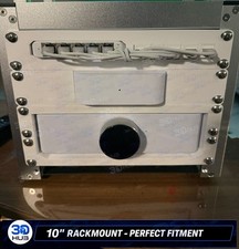 UniFi PowerAmp 2U Rackmount Bracket 10-Inch Rack Mount Holder Network Audio picture