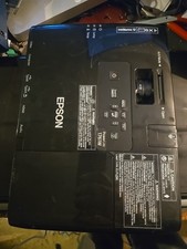 Epson Powerlite 1761W H478A HDMI Projector No Remote NO WiFi Temp For Parts picture