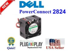 1x New Quiet replacement fan for Dell PowerConnect 2824 picture