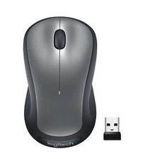 Logitech M310 Wireless Ambidextrous Optical Mouse w/ USB Receiver PC/MAC Silver picture