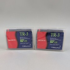 Sony TR-3 Travan Mini Data Cartridge QTR-3 1.6GB 3.2GB 2-Pack Sealed Recordable picture