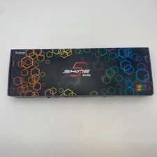 Ducky Shine 5 RGB Mechanical Keyboard DKSH1508ST Black New Open Box picture