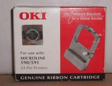 Oki 09002316 ribbon ribbon black for Microline ML 590 591 elite original packaging  picture