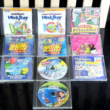 Sealed Writing Blaster PC CD ROM Lot 10 JumpStart VTech Homeschool Software picture