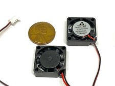 2 Pieces 2006 micro Small 12V DC Cooling Fan 20mm 6mm 2 Pin Mini axial 2cm E15 picture