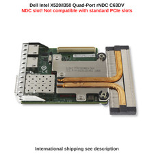 Dell Intel X520/I350 Quad Port rNDC 0C63DV picture