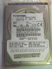 Toshiba MK2552GSX (HDD2H02 B UK01 S) 010 A0/LV010M Laptop 250GB 2.5