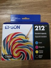 EPSON 212 Claria Ink Standard Capacity Black & Color Cartridge Combo Exp 08/2028 picture