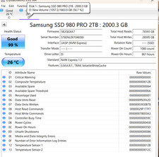 Samsung 980 PRO 2TB NVMe M.2 2280 PCIe 4.0 SSD MZ-V8P2T0 picture