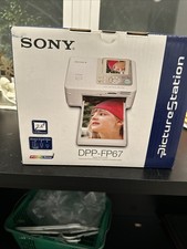 New Sony Printer Picture Station DPP-FP67 Digital Camera Card Slot Photo Display picture
