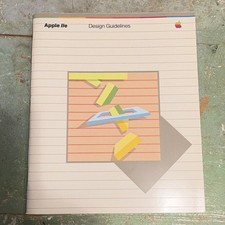 Vintage Apple IIe Design Guidelines Booklet Manual picture