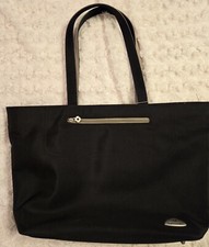 NWOT Samsonite Black & Tan Travel Shoulder Bag w/ 15