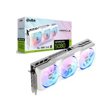 emTek GeForce RTX 5080 MIRACLE WHITE D7 16GB / Gaming Graphics Card / Express picture