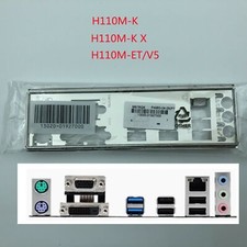 For Asus H110M-K & H110M-K X & H110M-ET/V5 Shield I/O IO Backplate Motherboard picture