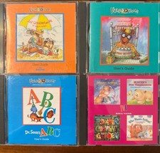 Living Books CD-ROM Software Lot Arthur, Seuss, Media vision 4 book CD ROM picture