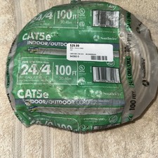 Southwire 100 ft. 24/4 CAT 5E Indoor/Outdoor Cord Type CMR/CMX-TAN picture