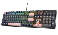 Redragon DEVARAJAS K556 SE Wired Gaming Keyboard - Dawn Sakura picture