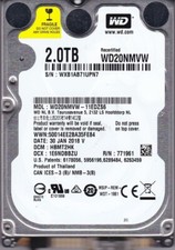 WD20NMVW-11EDZS6 dcm: HBMT2HK JAN 2018 Thailand 2TB 2.5