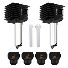 HzdaDeve 2-Pack 0.4mm Hotend for Bambu Lab A1 & A1 Mini Hardened Steel picture