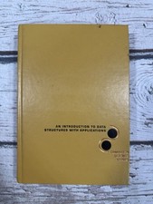 An Introduction To Data Structures With Applications VTG 1976 McGraw-Hill Book picture