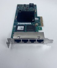 Dell Intel I350-T4 T34F4 Quad Port 1GbE RJ45 PCIe Ethernet Network Adapter picture
