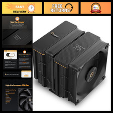 High Performance AM5 Air CPU Cooler with Digital Display | Quiet & Efficient Coo picture