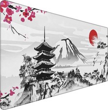 Japanese Landscape Large Mouse Pad Extended Smooth Office Mat Work Gaming picture