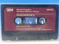 IBM 1982 PC Computer Hardware Reference Library Diagnostics Cassette 6081562 VTG picture