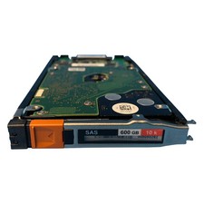 EMC 005050262 VMAX 600GB 10K 4GB FC 2.5 Drive w/Tray 118032933 picture