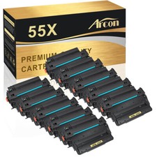 10PK CE255X 55X Toner Cartridge for HP LaserJet P3015n P3015x P3016 MFP M525dn picture