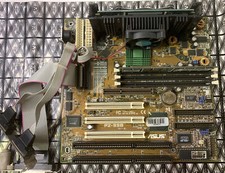 Vintage Slot 1 AT ASUS P2-99B Motherboard w/ Celeron 366Mhz CPU and 256MB RAM picture