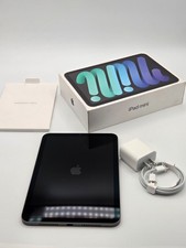 Apple iPad Mini 6th Gen 64GB WiFi Space Gray A2567 BOX Charger BUNDLE FAST SHIP picture