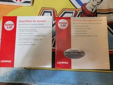 Compaq SmartStart for Servers Release 5.40 CD & Compaq Management CD  NEW/SEALED picture