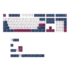 126Pcs PBT Mech Soldier Keycap Double Shot Key Cover for Mechanical Keyboards picture