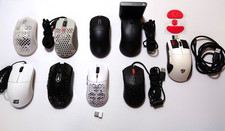 Lot of 10 Gaming Mouses finalmouse, logitech,  Steelseries, zowie & more picture