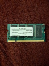 1X INFINEON 256MB RAM MEMORY - 32MX64 SDRAM - PC2100S-2033-0-A1 - DDR,266,CL2 picture