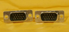 Pair of Female Serial Port Solder heads, make your own cable, New picture