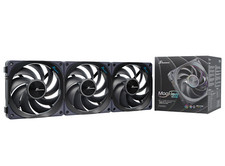 120MM-3-PackCaseFan New For Seasonic MAGFLOW ARGB 120 MM 3-Pack Case Fan picture