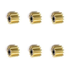 6pcs Cutter Copper Gear CQ890-67091 Fits For HP DesignJet T630 T520 T830 T650 picture