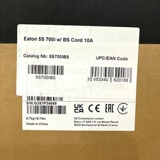 Eaton 5S 700i 10A 700VA 420W UPS w/ BS Cord 5S700IBS picture